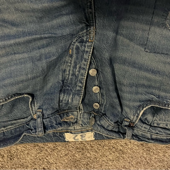 Free People patchwork jeans NWOT never worn - Picture 5 of 6